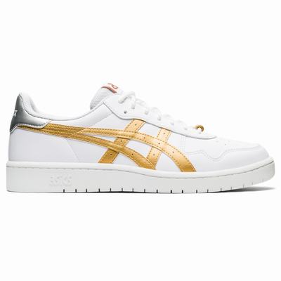 Férfi Asics Japan S Utcai Cipő AS3854207 Fehér/Arany